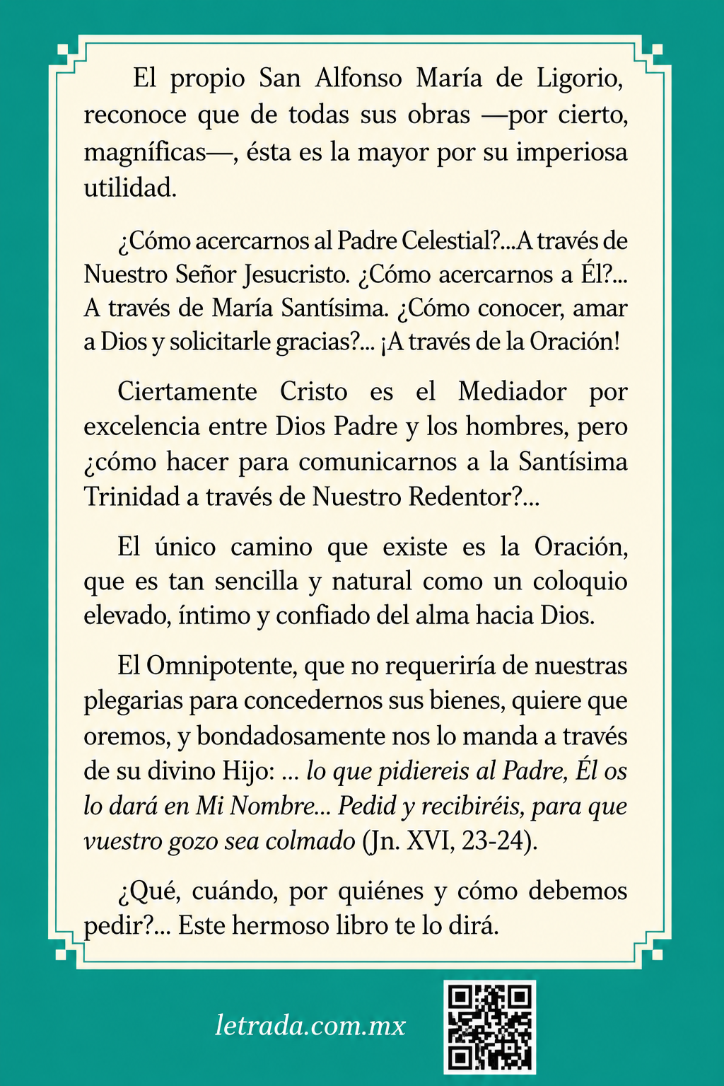 El Gran Medio de la Oración
