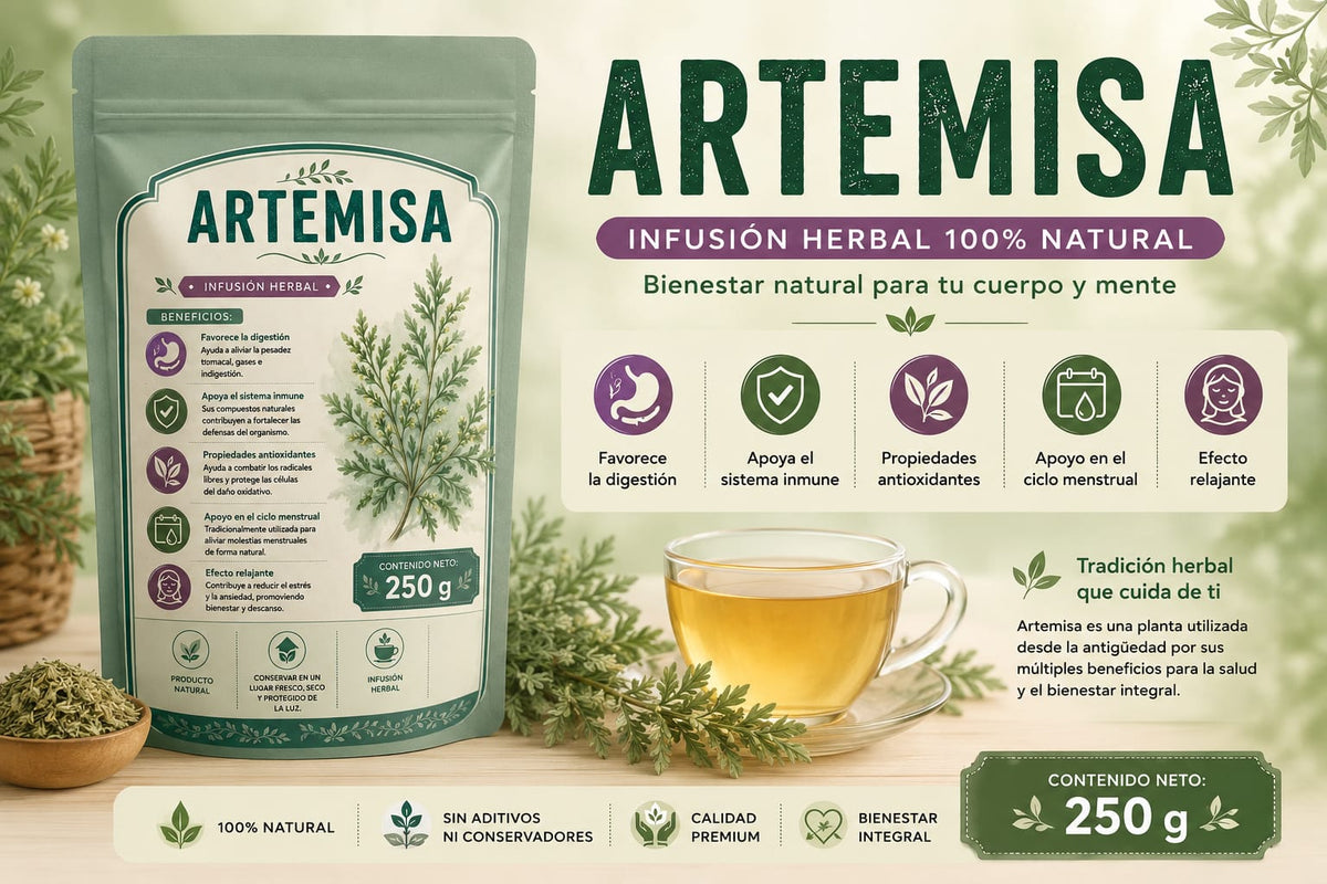 🌿 Artemisa – Infusión Herbal Natural de 250 gr