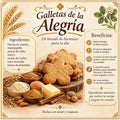 🍪 Galletas de la Alegría 1KG  – Un bocado de bienestar para tu día