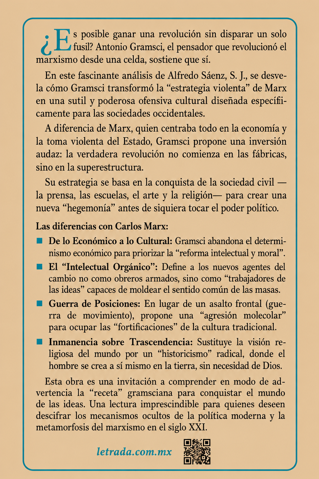 Antonio Gramsci y la Revolución Cultural