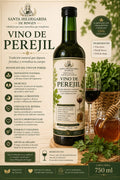 🌿 Vino de Perejil Santa Hildegarda de Bingen – 500 ml