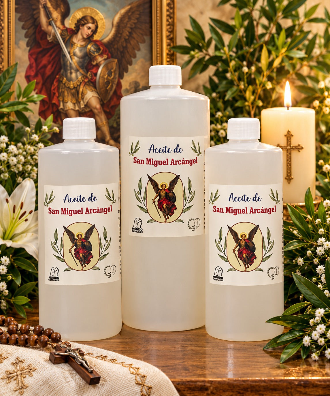 ✨ Aceite de San Miguel Arcángel — 1 Litro