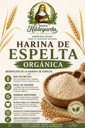 🌾 Harina de Espelta Orgánica Santa Hildegarda de Bingen